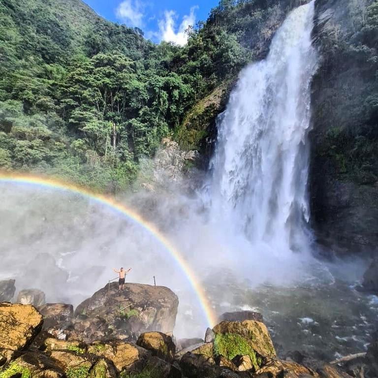 Tambo 1 Tucaneta - Reserva Natural Salto Del Buey Montebello  Eksteriør billede